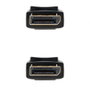 Nanocable Cable DisplayPort 1.2 Macho a Macho, Negro, 0,5 m